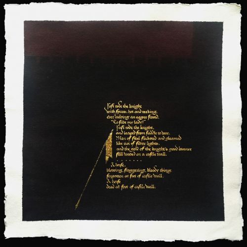 "Fast Rode the Knight" de Stephen Crane
